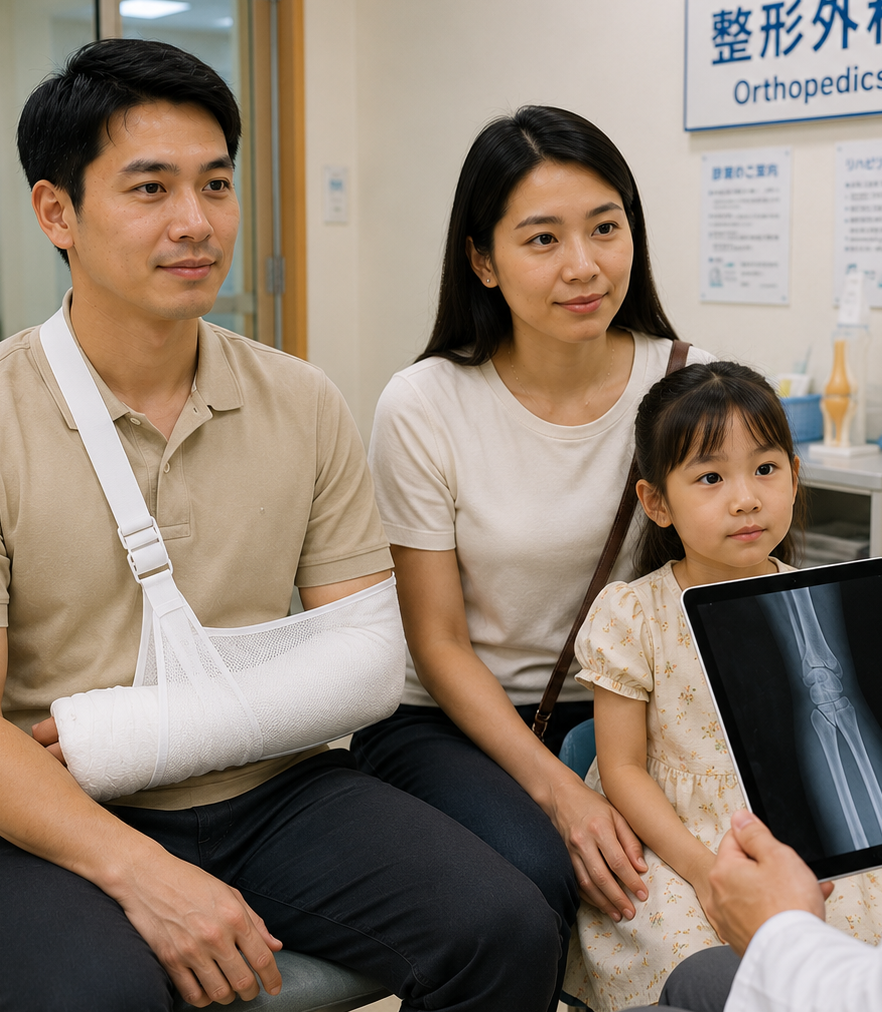Bồi thường thành công – chuyến du lịch phải kết thúc sớm vì tai nạn tại Nhật