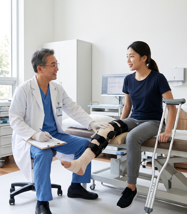 Bồi thường thành công – đứt dây chằng do tai nạn giao thông