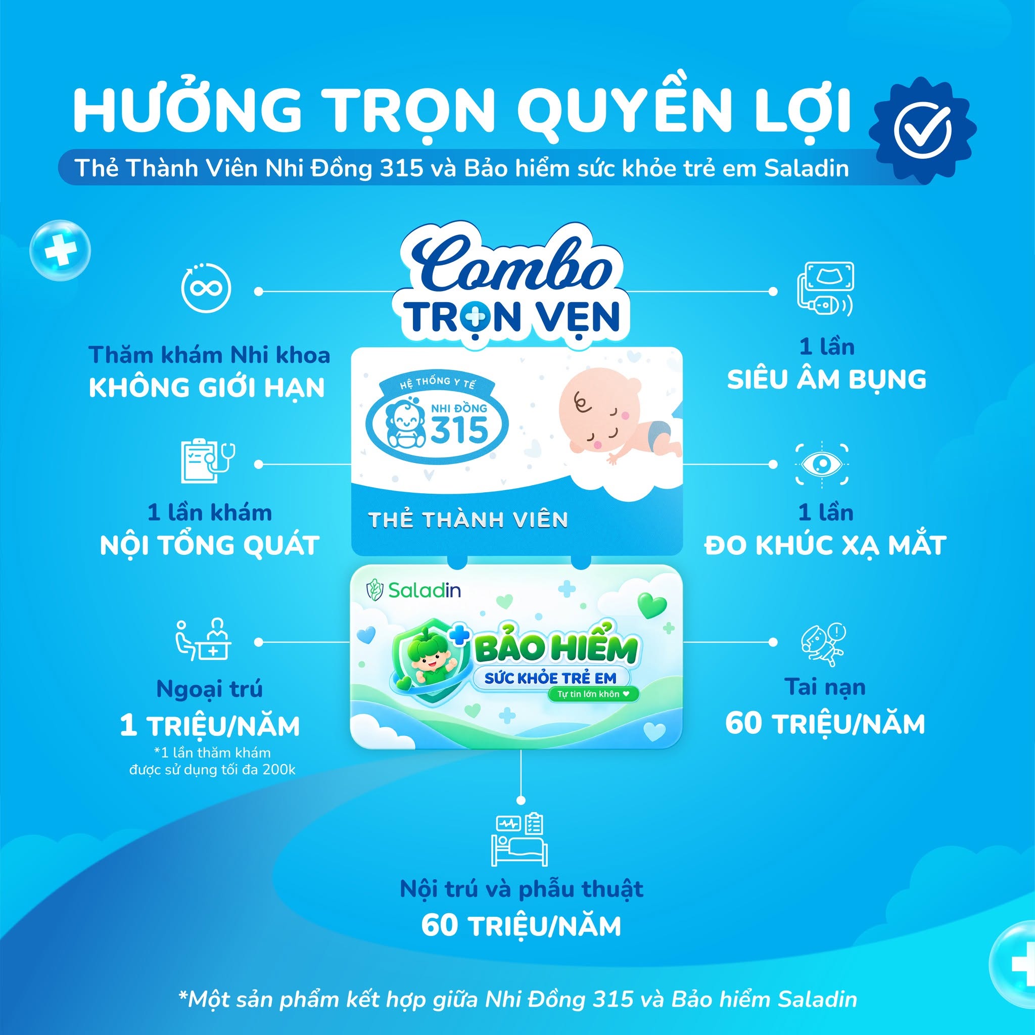 Combo Trọn Vẹn Saladin x Nhi Đồng 315 - hình 3