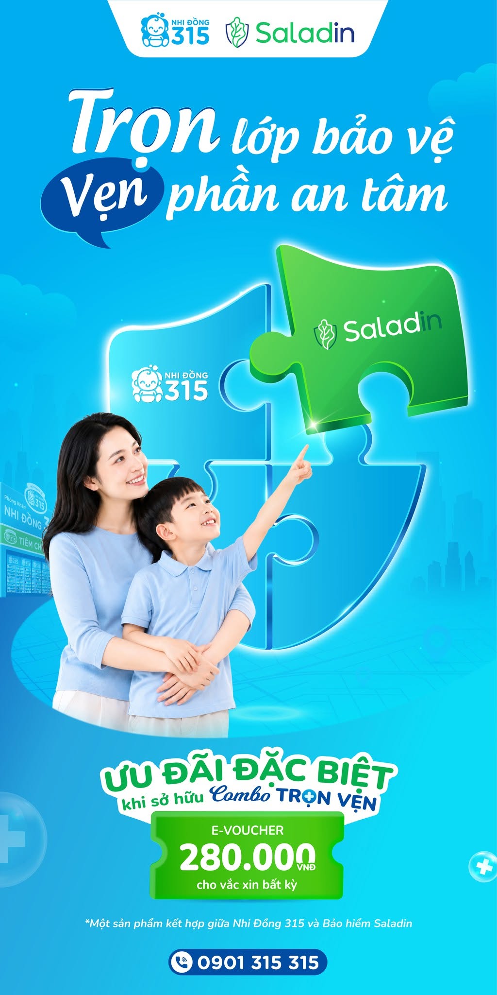 Combo Trọn Vẹn Saladin x Nhi Đồng 315 - hình 1